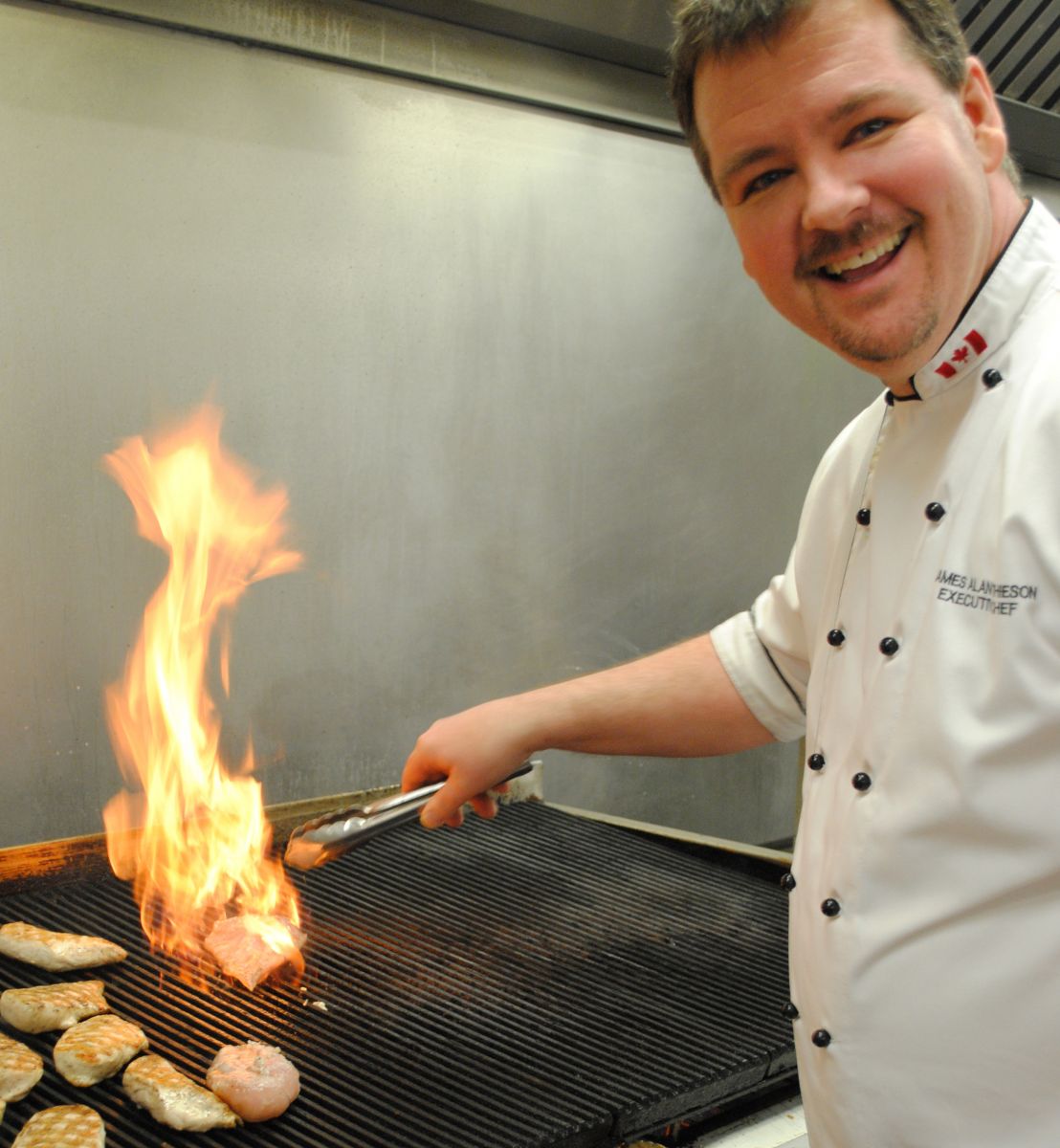 Leading the Food and Beverage team is Executive Chef, James Mathieson. 