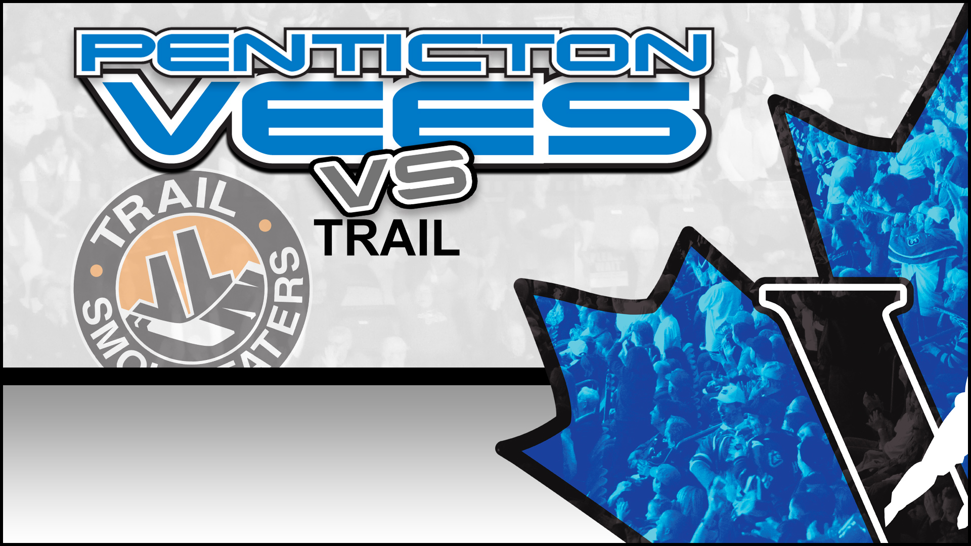 Penticton Vees vs Trail Smoke Eaters at the South Okanagan Events Centre in Penticton