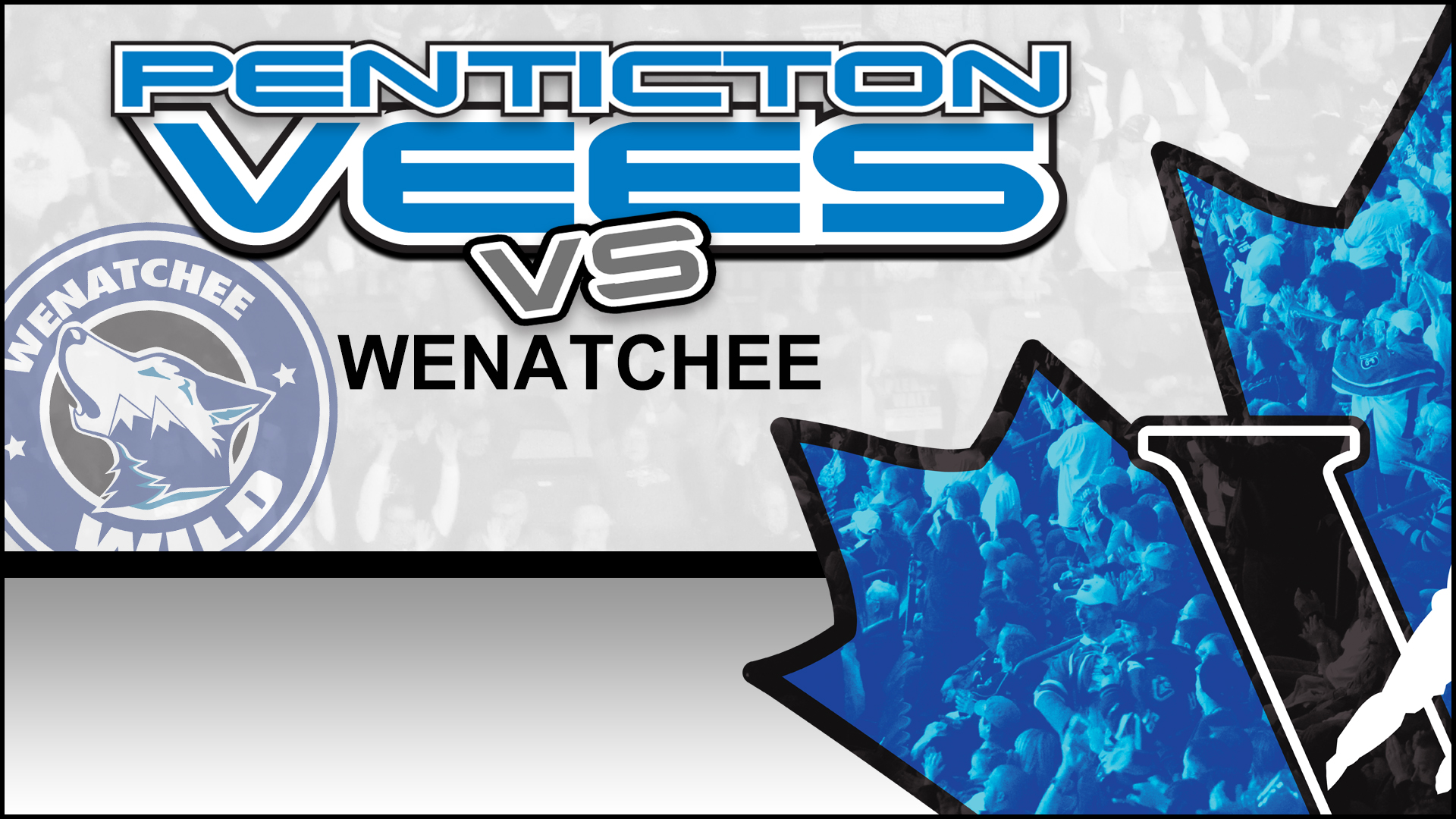 The Penticton Vees vs Wenatchee Wild at the South Okanagan Events Centre at the South Okanagan Events Centre in Penticton