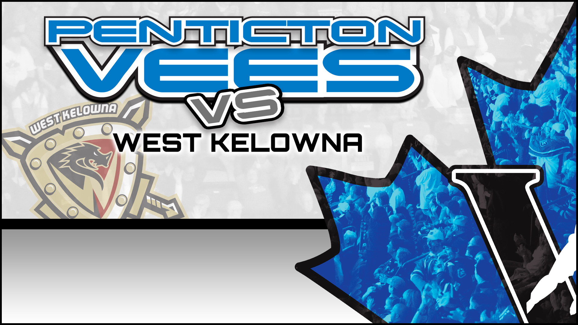 Penticton Vees versus West Kelowna Warriors at the South Okanagan Events Centre