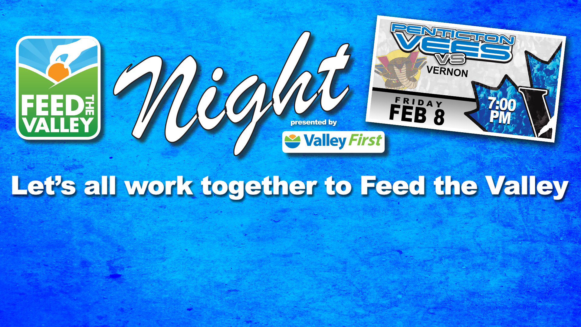 Annual Feed the Valley Night presented by Valley First