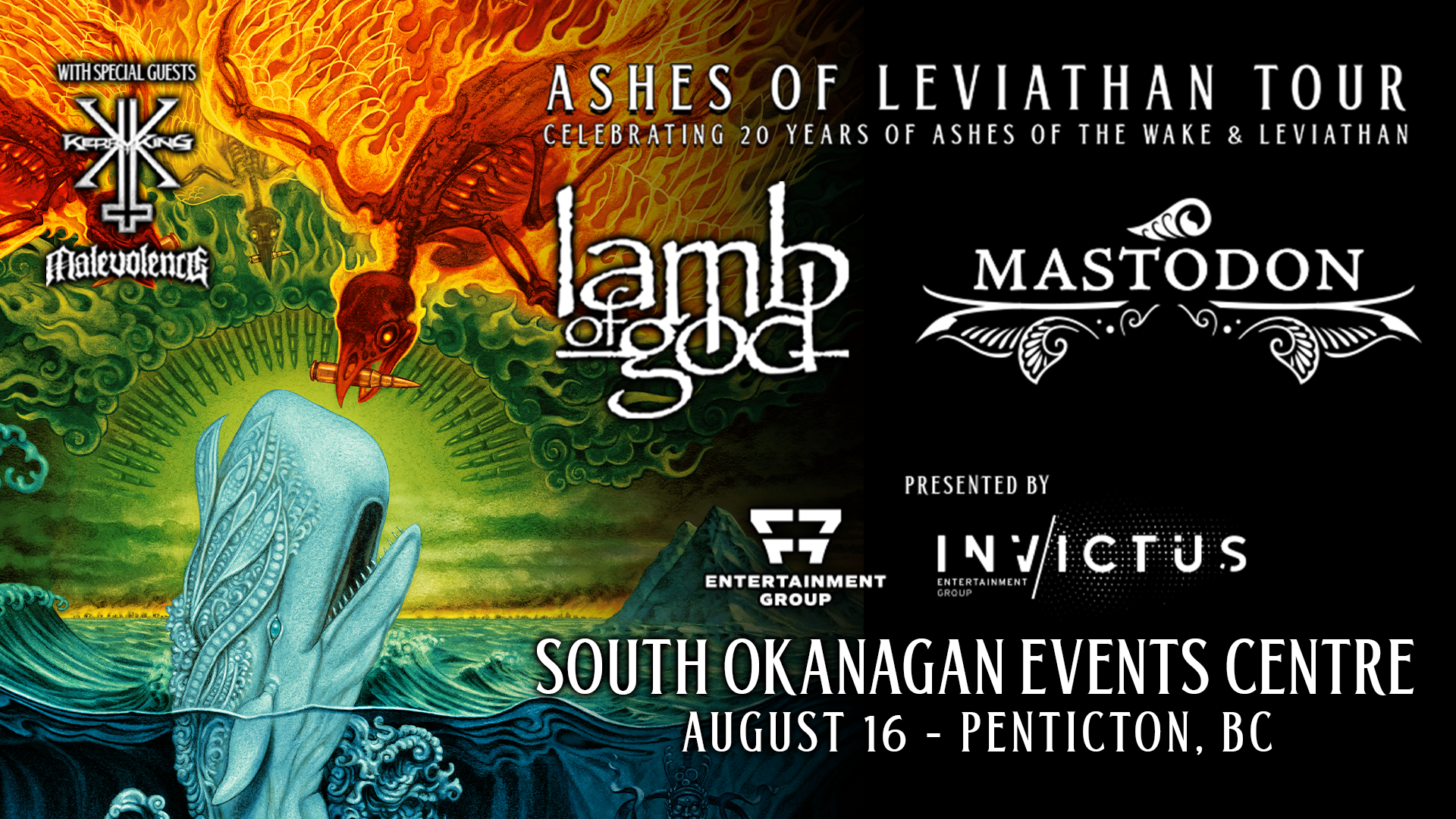 Lamb of God and Mastodon “Ashes of Leviathan” Tour