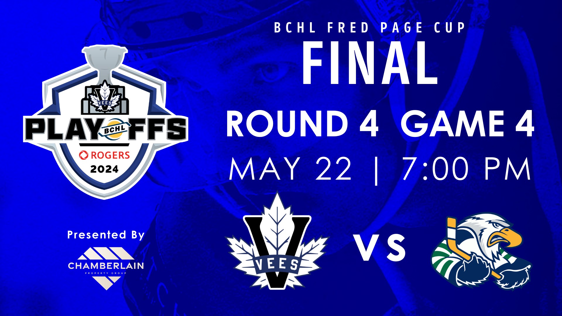 BCHL Fred Page Cup Finals Game 4: Penticton Vees vs. Surrey Eagles