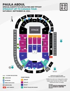 Paula Abdul – *CANCELLED* Straight Up! To Canada Tour
