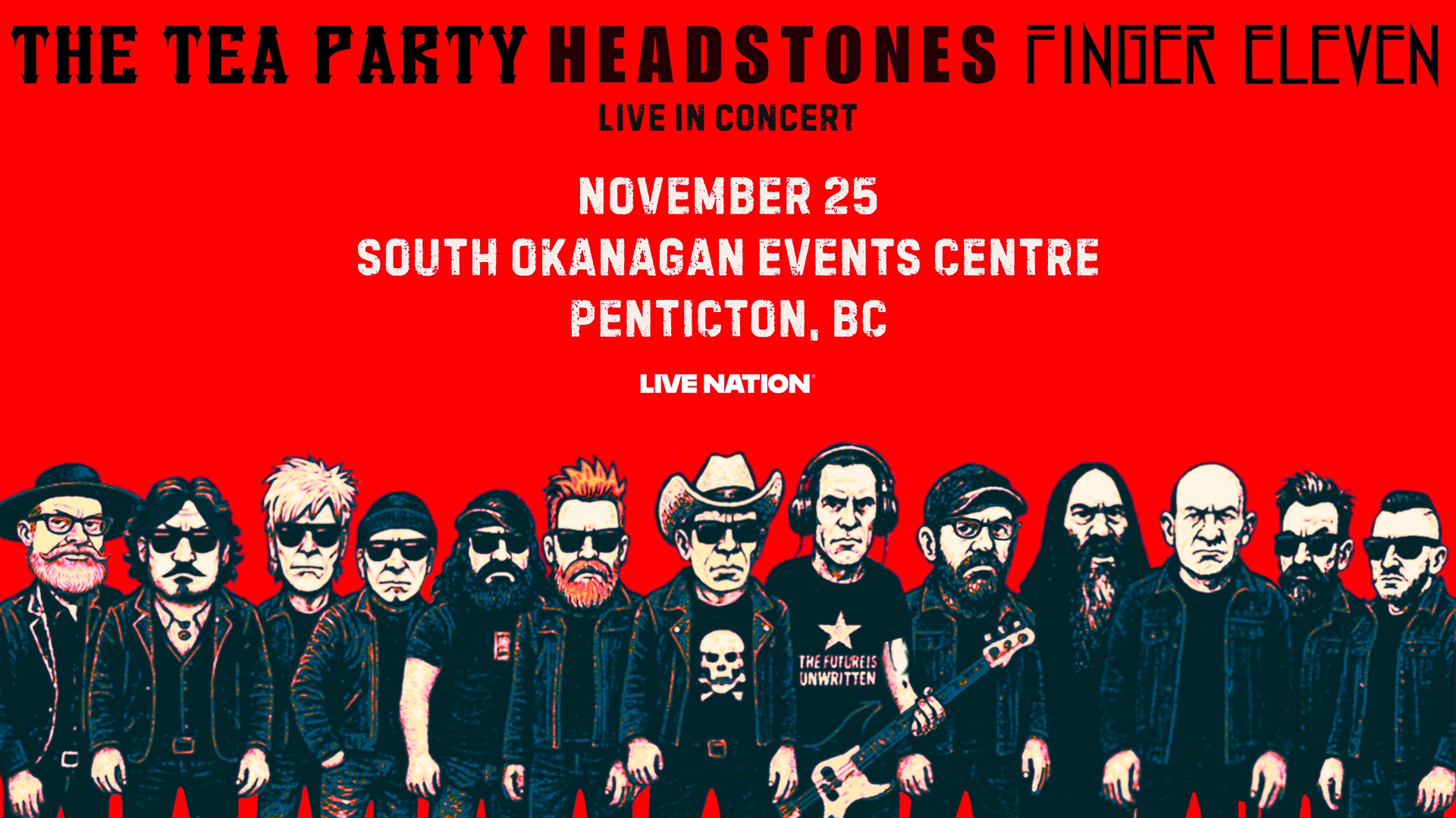 The Tea Party with Headstones & Finger Eleven