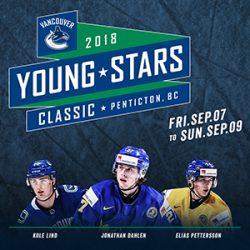 2018 Vancouver Canucks Young Stars Classic, Team Rosters Released