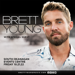 Brett Young Continues 2022 Tour With Stop In Penticton