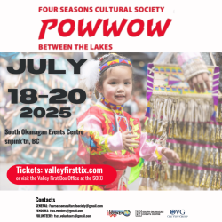 Pow Wow Between the Lakes returns to the South Okanagan Events Centre this July!